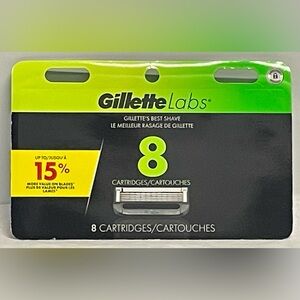 GilletteLabs Razor Refill Cartridges - 8ct